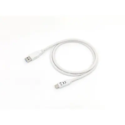 Equip Átalakító Kábel - 128364 (USB-C 3.2 Gen1 to USB-A, apa/apa, fehér, 2m) – 2. kép