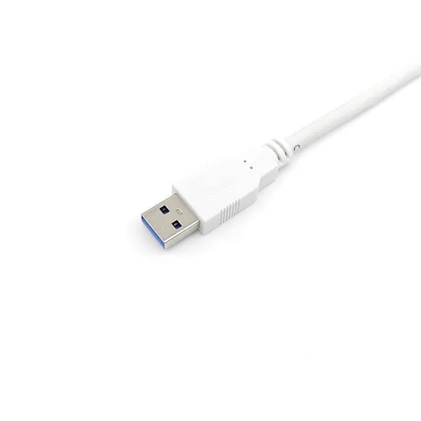 Equip Átalakító Kábel - 128364 (USB-C 3.2 Gen1 to USB-A, apa/apa, fehér, 2m) – 4. kép