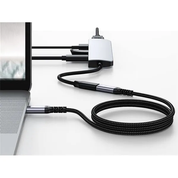 Equip Kábel - 128371 (USB-C 3.2 Gen2 hosszabbító kábel, apa/anya, 4K/60Hz, 10Gbps, 1m) – 5. kép