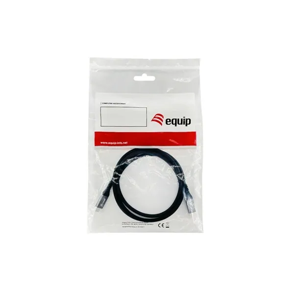 Equip Kábel - 128371 (USB-C 3.2 Gen2 hosszabbító kábel, apa/anya, 4K/60Hz, 10Gbps, 1m) – 6. kép
