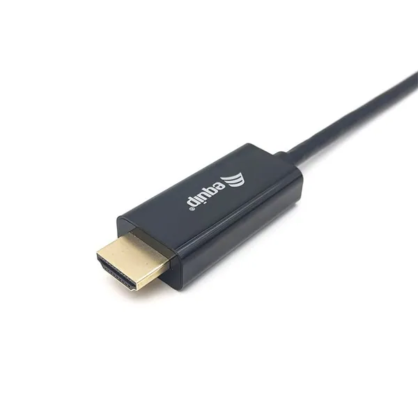 Equip Kábel - 133412 (USB-C to HDMI, apa/apa, 4K/30Hz, műanyag burkolat, 2m) – 2. kép