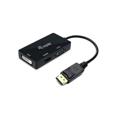 Equip Átalakító - 133441 (DisplayPort to VGA/HDMI/DVI, fekete) – 2. kép