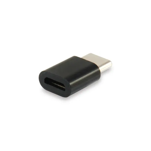 Equip Átalakító - 133472 (USB-C -> MicroUSB átalakító, apa/anya, fekete) – 2. kép