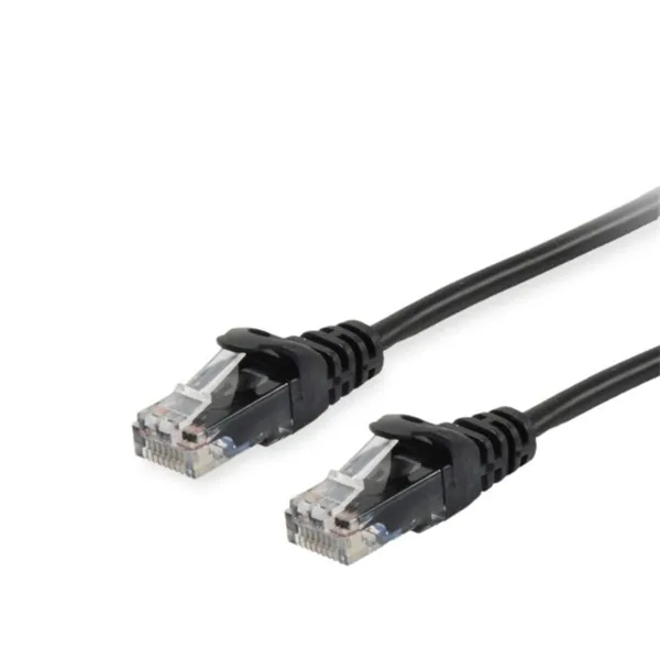 Equip Kábel - 625455 (UTP patch kábel, CAT6, fekete, 7,5m) – 3. kép