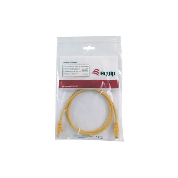 Equip Kábel - 625467 (UTP patch kábel, CAT6, sárga, 0,5m) – 5. kép