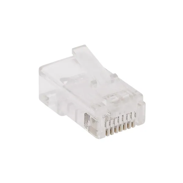 RJ45 Cat5 átfűzhető csatlakozó UTP kábelre, 8P8C - 100db/csomag – 2. kép