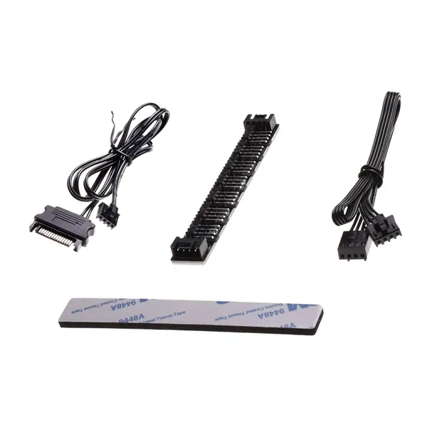 ID-Cooling Ventilátor tápkábel elosztó - FH-07 (7 db 4pin) – 2. kép