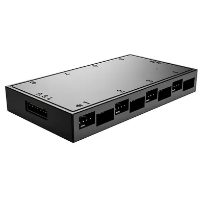 ID-Cooling A-RGB elosztó - HA-08 (8 db PWM, 8 db A-RGB, SATA) – 2. kép