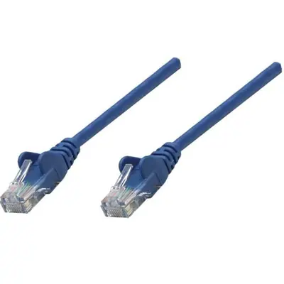 Manhattan Kábel - U/UTP Patch (RJ45 to RJ45, Cat6, 2m, Kék)