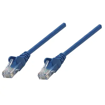 Manhattan Kábel - U/UTP Patch (RJ45 to RJ45, Cat6, 7.5m, kék, réz)