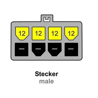 Delock Kábel - 82405 (Alaplapi átalakító kábel, 8 tűs EPS -> 4 tűs ATX/P4, 15cm) – 2. kép