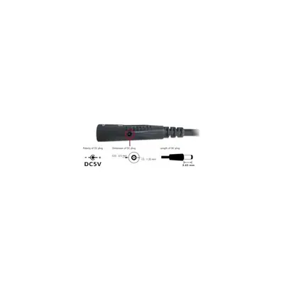 Delock Kábel - 83089 (USB3.0 Hosszabbító kábel, aktív, 5m) – 2. kép