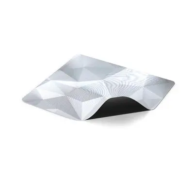 Endorfy Egérpad - Crystal Onyx White L (400x450x3 mm, csúszásgátló, mintás) – 2. kép