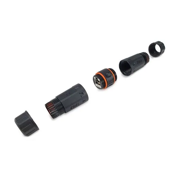Equip Kültéri RJ45 Toldó - 221162 (UTP, Cat6, árnyékolt, IP68, műanyag) – 2. kép