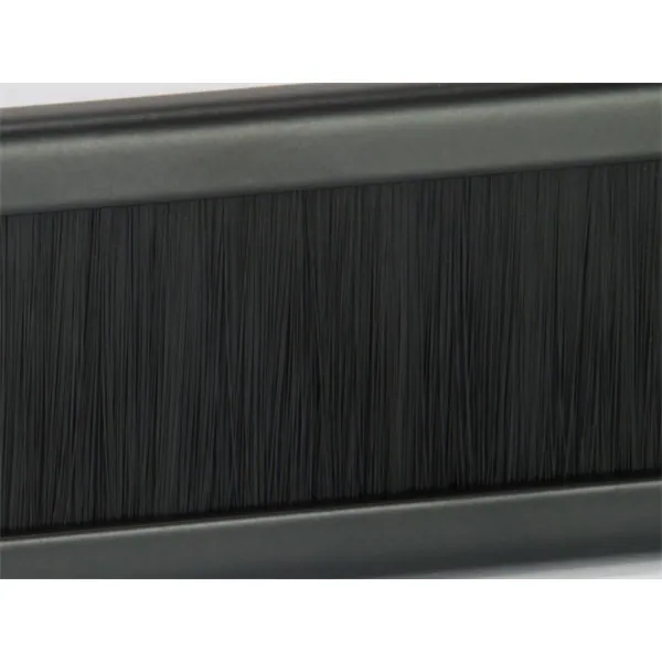 Equip Rackszekrény kiegészítő - 327413 ("Brush Panel", Fésű Panel 1U, szürke) – 4. kép
