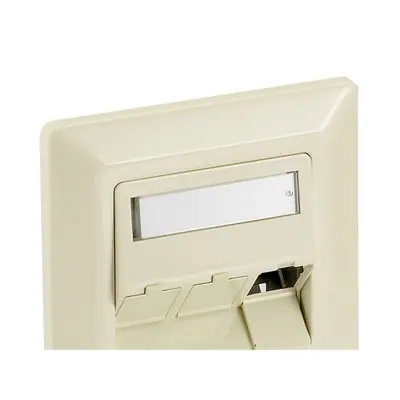 Equip Keystone Fali aljzat - 760304 (3 port, Cat6, UTP, fehér) – 2. kép