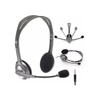Logitech H111 Headset Grey – 2. kép