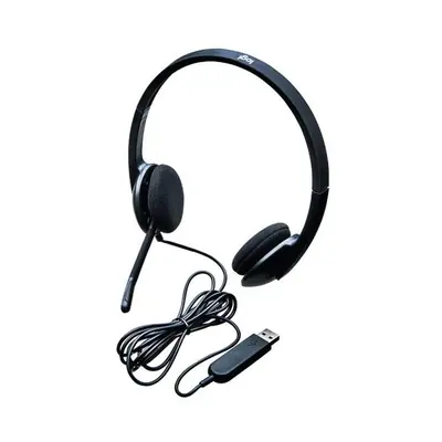 Logitech Fejhallgató - H340 Headset (USB, mikrofon, fekete) – 2. kép