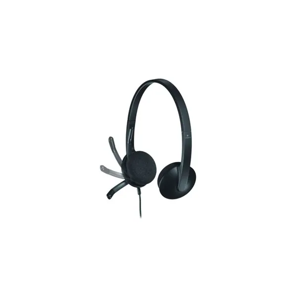 Logitech Fejhallgató - H340 Headset (USB, mikrofon, fekete) – 3. kép