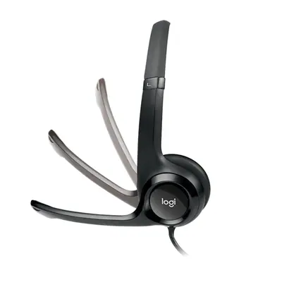 Logitech Fejhallgató - H390 Headset (USB, mikrofon, fekete) – 2. kép