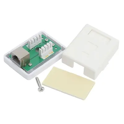VEZ Fali aljzat - 05396 (Cat5e, FTP, RJ45, árnyékolt, fehér) – 2. kép
