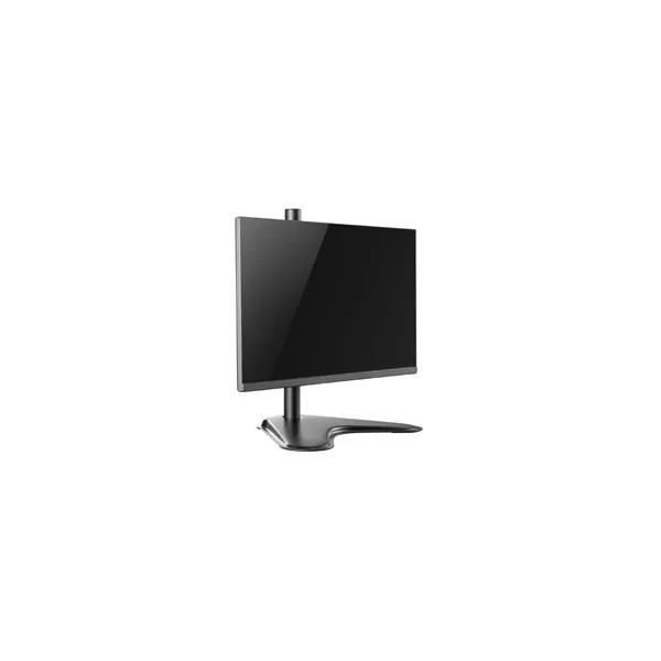 Equip Monitor Asztali konzol - 650122 (13"-32", dönthető, forgatható, állítható magasság, Max.: 8kg, acél, fekete) – 2. kép
