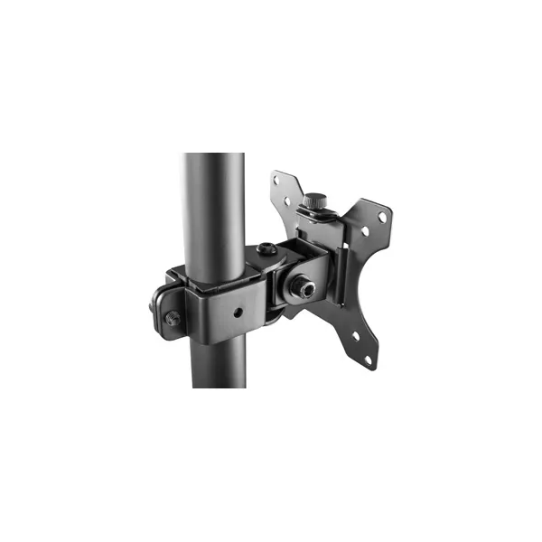 Equip Monitor Asztali konzol - 650122 (13"-32", dönthető, forgatható, állítható magasság, Max.: 8kg, acél, fekete) – 4. kép