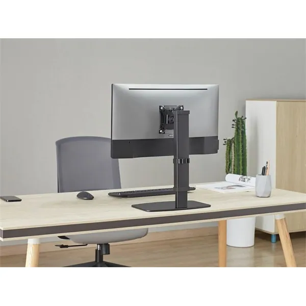 Equip Monitor Asztali állvány - 650126 (17"-32", 1 monitor, dönthető, forgatható, állítható magasság, Max.:2x9kg,fekete) – 7. kép