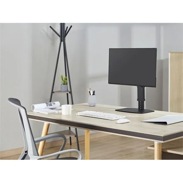 Equip Monitor Asztali állvány - 650126 (17"-32", 1 monitor, dönthető, forgatható, állítható magasság, Max.:2x9kg,fekete) – 8. kép