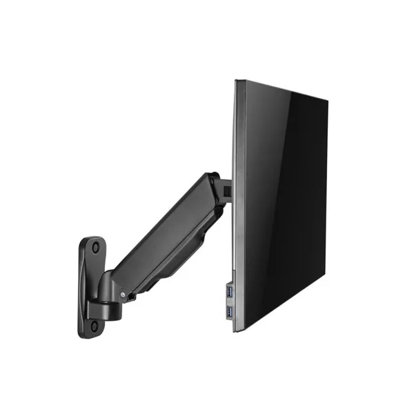 Equip Monitor Fali konzol - 650136 (17"-32",1 monitor, dönthető, forgatható, állítható magasság, Max.: 9kg, fekete) – 6. kép