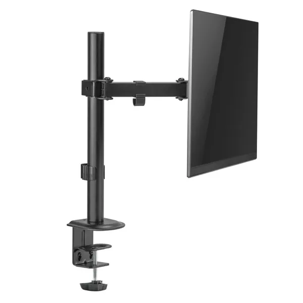 Equip Monitor Asztali konzol - 650156 (17"-32", 1 monitor, dönthető, forgatható, állítható magasság, Max.: 9kg, fekete) – 4. kép