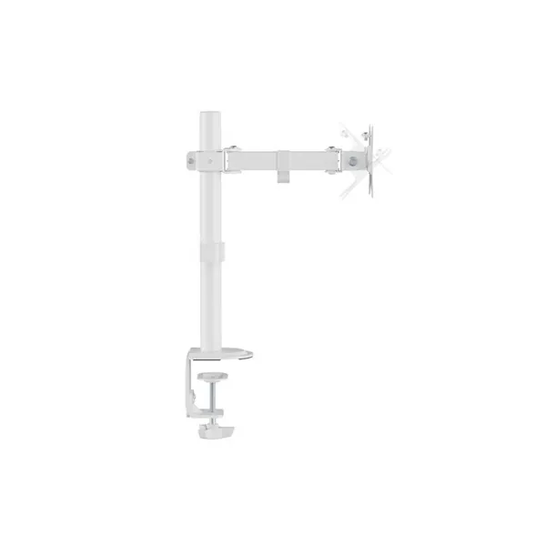 Equip Monitor Asztali konzol - 650166 (17"-32", 1 monitor, dönthető, forgatható, állítható magasság, Max.: 9kg, fehér) – 2. kép