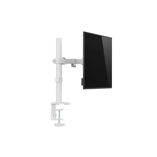 Equip Monitor Asztali konzol - 650166 (17"-32", 1 monitor, dönthető, forgatható, állítható magasság, Max.: 9kg, fehér) – 3. kép