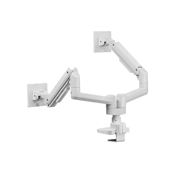 Equip Monitor Asztali konzol - 650183 (17"-35", 2 monitor, dönthető, forgatható, Max.: 2x20kg, fehér) – 3. kép