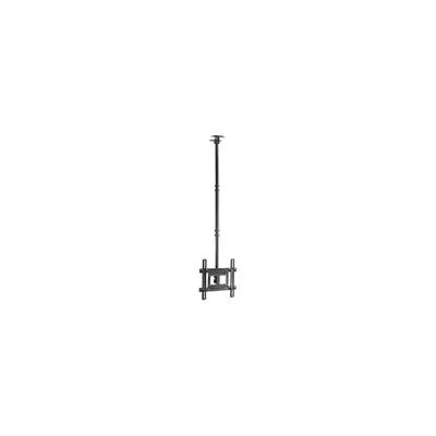 Equip TV Mennyezeti konzol - 650321 (32"-70", dönthető, forgatható, Max.: 50kg, fekete) – 2. kép