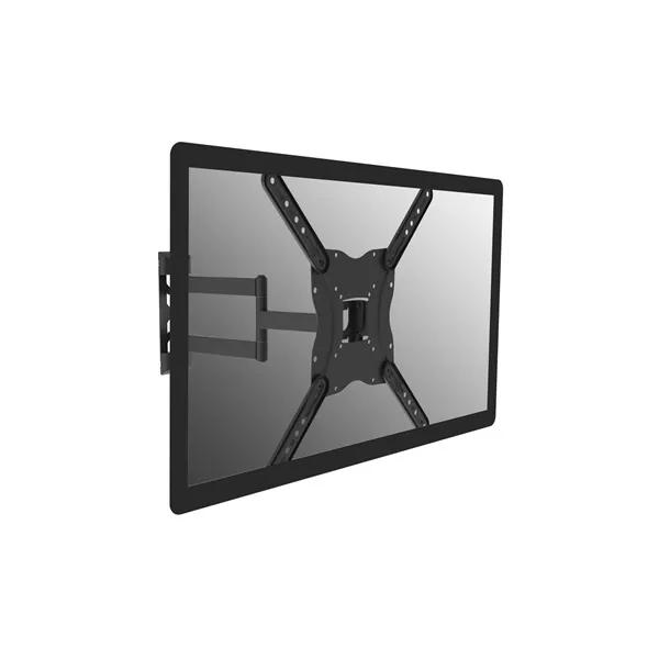 Equip TV Fali konzol - 650407 (23"-55", dönthető, forgatható, kihúzható, Max.: 30kg, fekete) – 2. kép