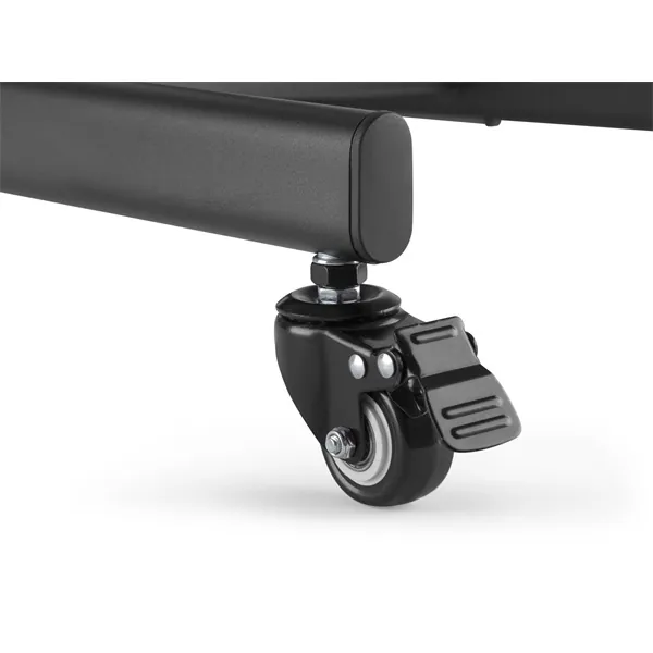 Equip TV/Monitor állvány - 650607 (32"-55", dönthető, állítható magasság, gurulós, Max.:35kg, fekete) – 7. kép