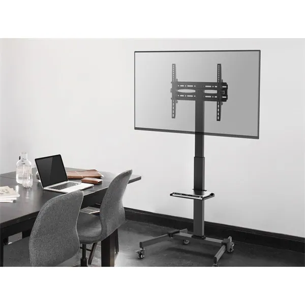 Equip TV/Monitor állvány - 650607 (32"-55", dönthető, állítható magasság, gurulós, Max.:35kg, fekete) – 8. kép