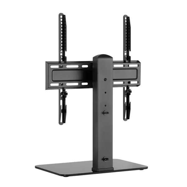 Equip Monitor Asztali állvány - 650611 (32"-55", 1 kijelző, forgatható, állítható magasság, Max.:40kg, fekete) – 2. kép