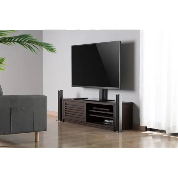 Equip Monitor Asztali állvány - 650611 (32"-55", 1 kijelző, forgatható, állítható magasság, Max.:40kg, fekete) – 6. kép