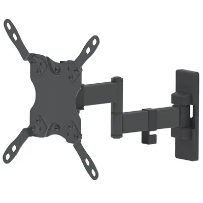 Manhattan TV állvány - Fali csuklós dupla Fekete (max.VESA:200x200)(13"-43"-ig) 20 kg