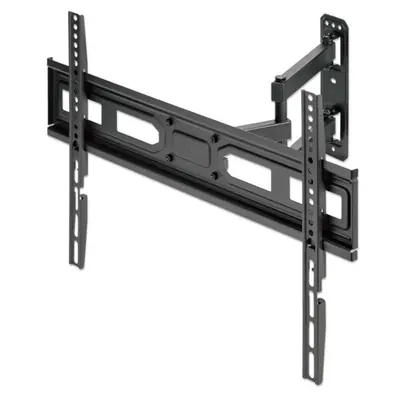 Manhattan TV állvány - Fali, dönthető, forgatható, TV állvány Fekete (max.VESA:600x400)(37"-70"-ig) 35 kg