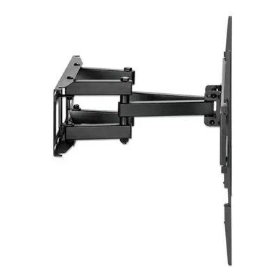 Manhattan TV állvány - Fali, dönthető, forgatható, szintezhető, TV állvány Fekete (max.VESA:600x400)(37"-80"-ig) – 2. kép