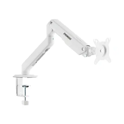 Everest Monitor állvány - MS-113 (17"-32"-ig, Fehér, VESA: 75x75, 100x100) – 2. kép