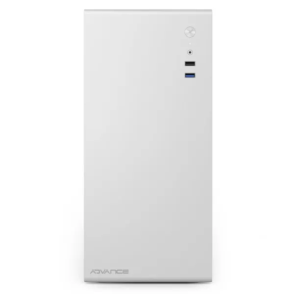 Advance Számítógépház - OPTIMA White (MicroATX, USB2.0+USB3.0, fehér) – 5. kép