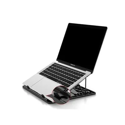 Conceptronic notebook állvány - THANA03B (Max.: 15,6", állítható magasság, Max.: 50kg, fekete) – 2. kép