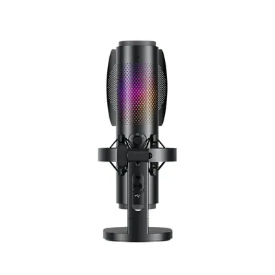 BOYA Mikrofon - K9 (USB, állvány, LED, fekete) – 2. kép