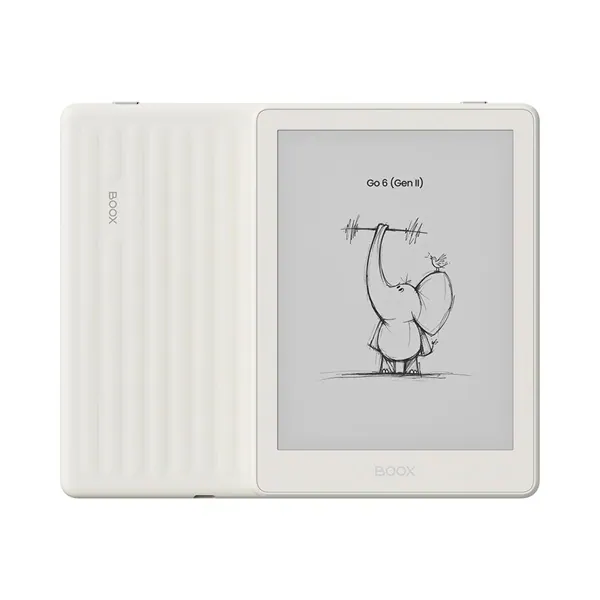 Onyx BOOX e-book 6" - Go 6 Gen2 Fehér (HD ePaper, világítás,1448x1072; Octa, 3GB/32GB, Dual-WiFi; BT5; 1500mAh; A11)