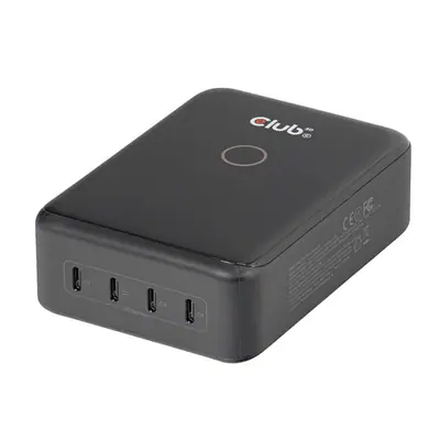 Club 3D Hálózati Adapter - CAC-1933 (240W GaN, 4x USB-C, PD3.1, PPS + LED kijelző) – 2. kép