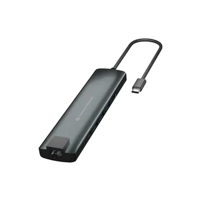 Conceptronic Notebook Dokkoló - DONN01B (USB-C to HDMI+USB-C PD:60W+USB-A 3.0, fekete) – 2. kép